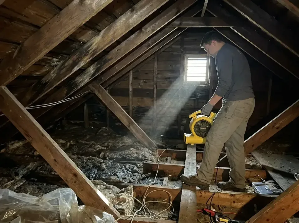 attic-water-damage-drying-proc-007 — frequently asked questions, Emergency Water Extraction & 24/7 Flood Response in Lithoni…